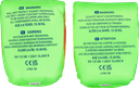 New sustainable Softies Foam Swim Armbands Lime/Orange                              2-6 year, 15-30 kg