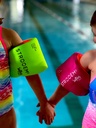 New sustainable Softies Foam Swim Armbands Lime/Orange                              2-6 year, 15-30 kg