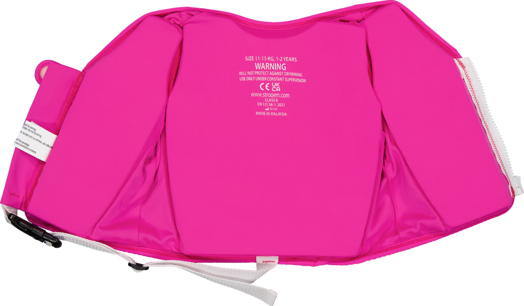Swim Vest Orange/Pink 1-2 years 11-15 kg