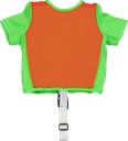 Swim Vest Orange/Lime 1-2 years 11-15 kg