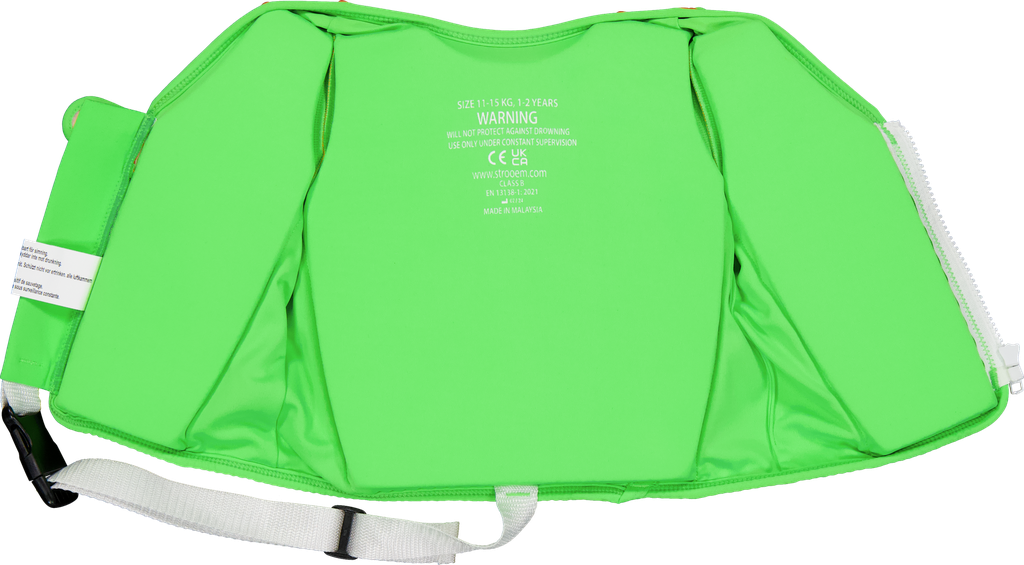 Swim Vest Orange/Lime 1-2 years 11-15 kg