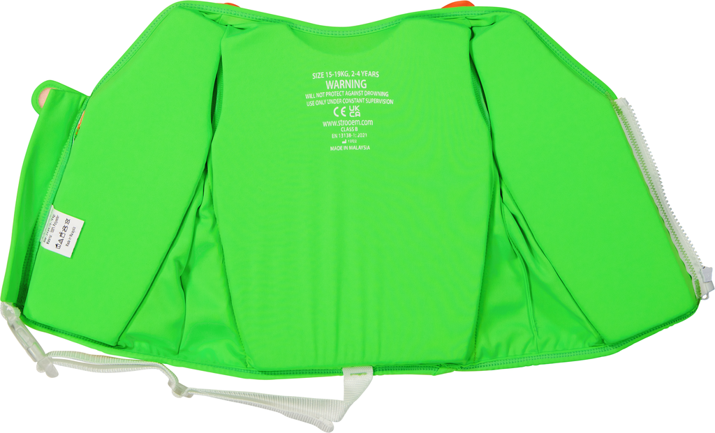 Swim Vest Orange/Lime 4-6 years 19-30 kg