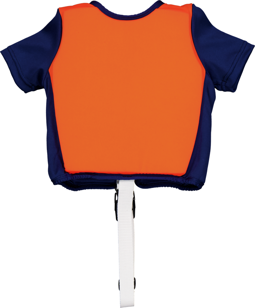 Swim Vest Orange/Navy 1-2 years 11-15 kg