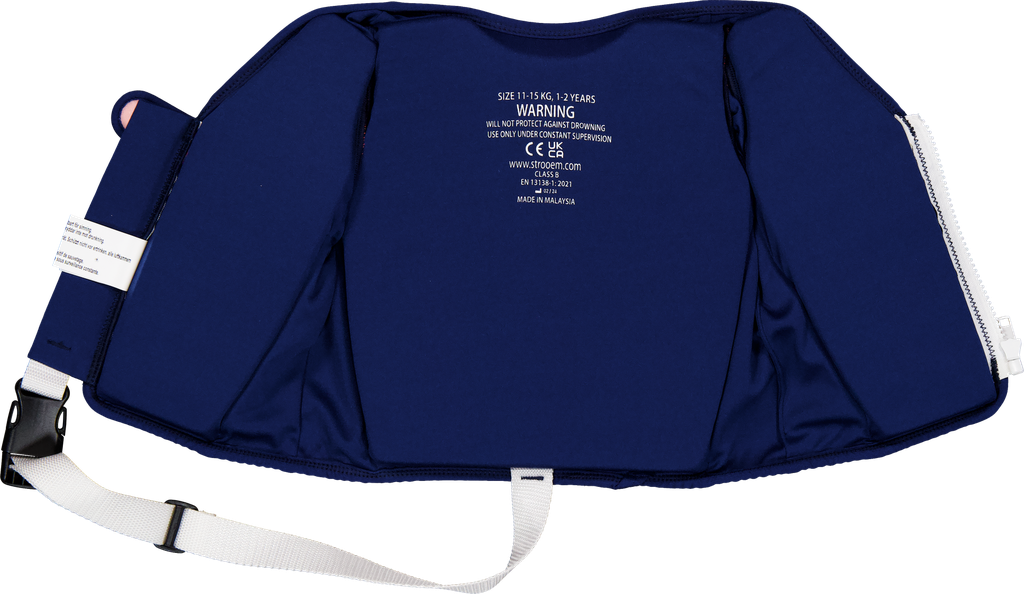 Swim Vest Orange/Navy 1-2 years 11-15 kg