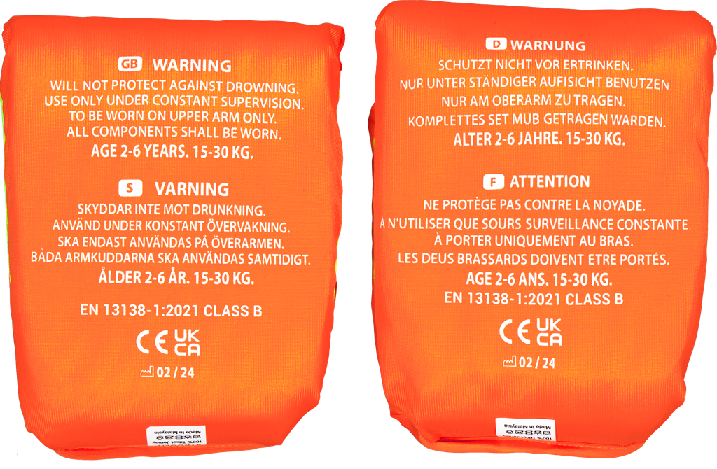 Softie´s Foam Swim Armbands  2-6 years OL