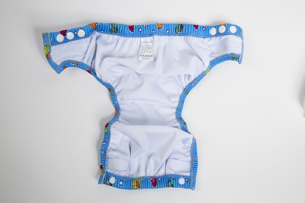 Nappy Racer Blue Fish
