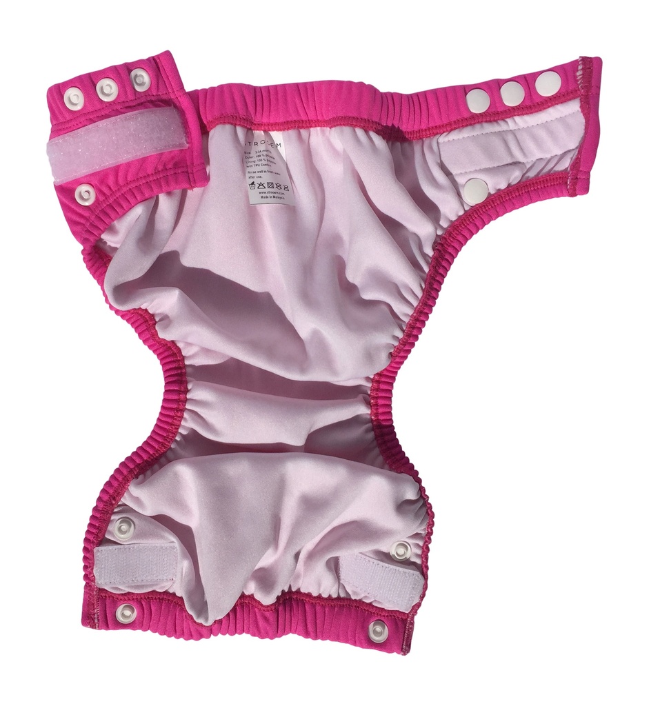 Nappy Racer Smiley Pink